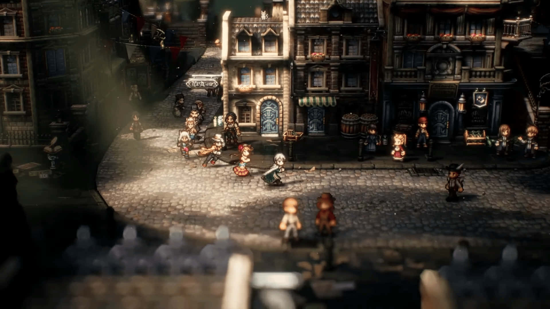 Download Latent Video Game Octopath Traveler Wallpaper