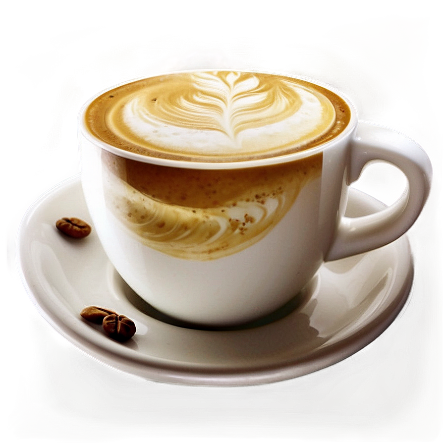 Latte Art Design Png 05032024 PNG