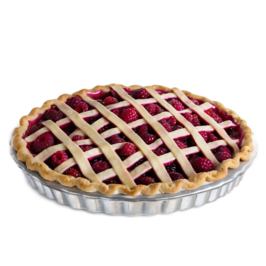 Lattice Top Raspberry Pie Png 70 PNG