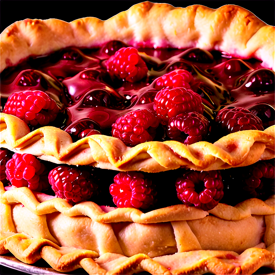 Lattice Top Raspberry Pie Png Jau PNG