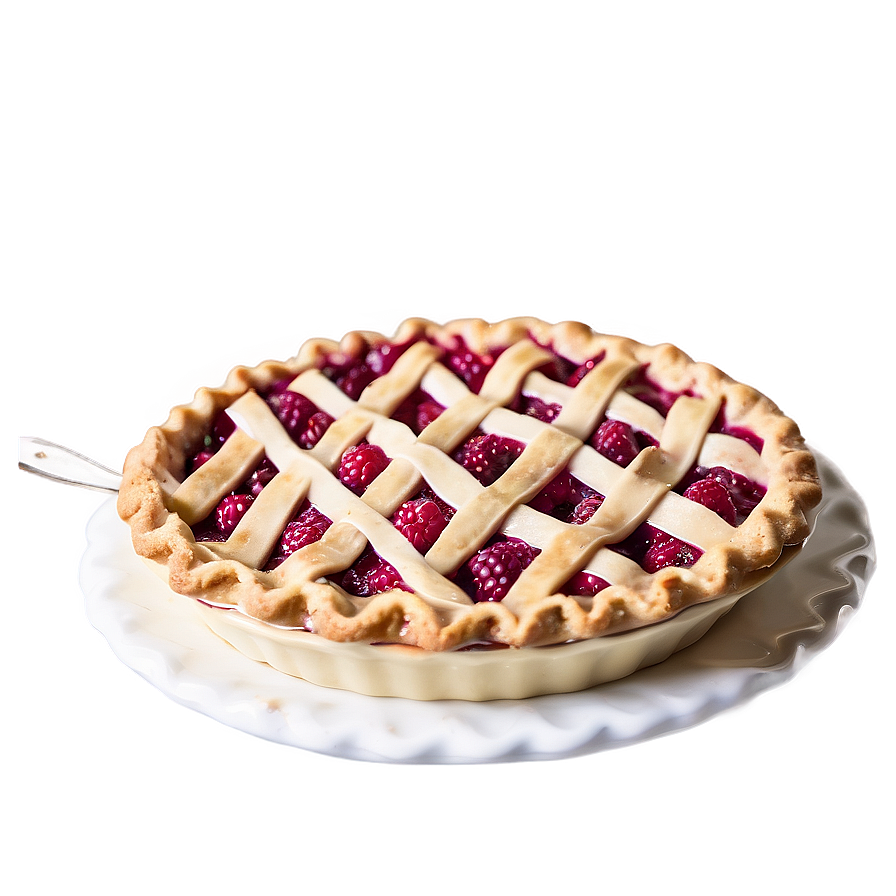 Lattice Top Raspberry Pie Png Lbs PNG