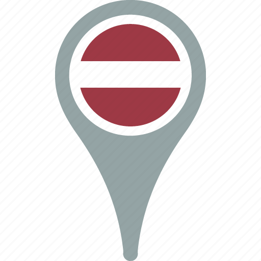 Latvia Location Icon PNG