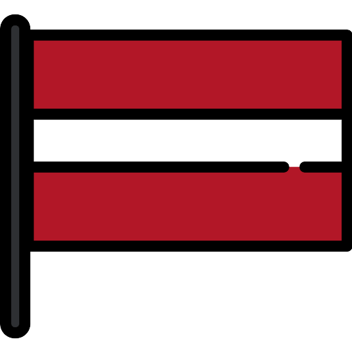 Latvian Flag Graphic PNG