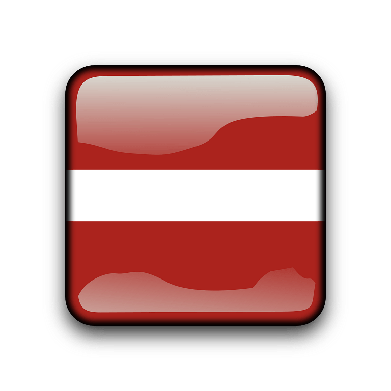 Latvian Flag Icon PNG