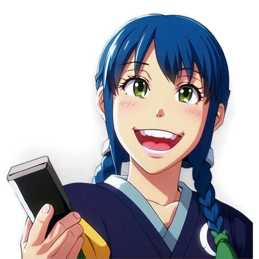 Laughing Anime Character Png 06252024 PNG
