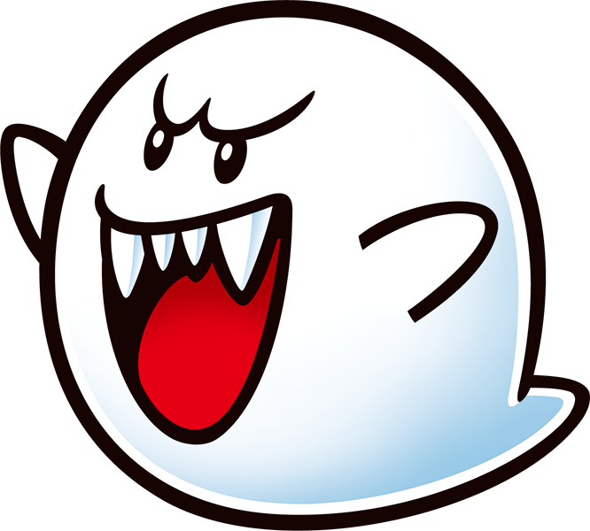 Laughing Boo Artwork PNG