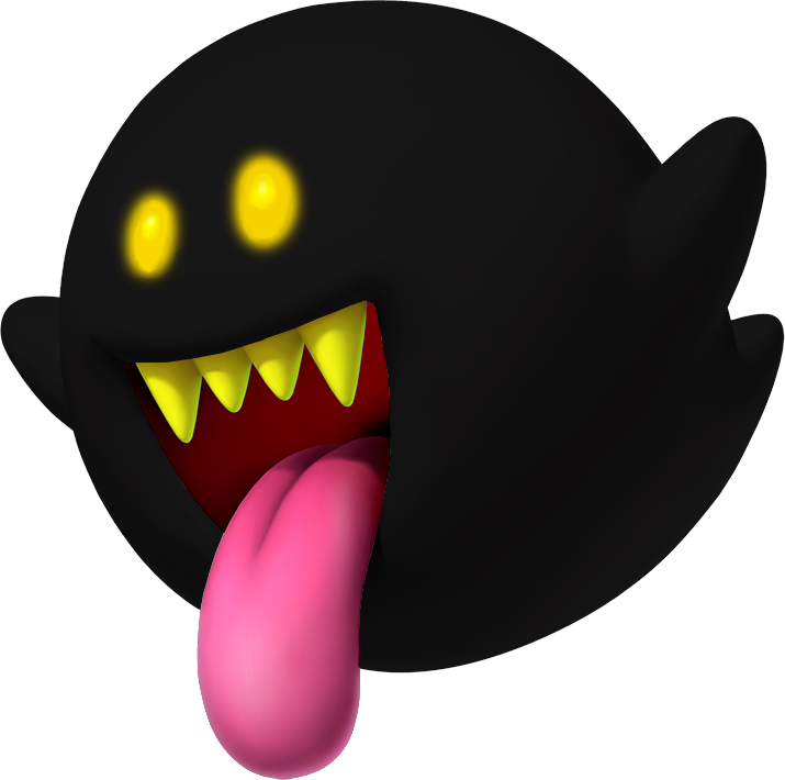 Laughing Boo Mario Series PNG
