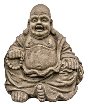 Laughing Buddha Statue Sculpture PNG