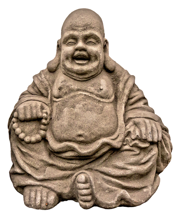 Laughing Buddha Statue Sculpture PNG