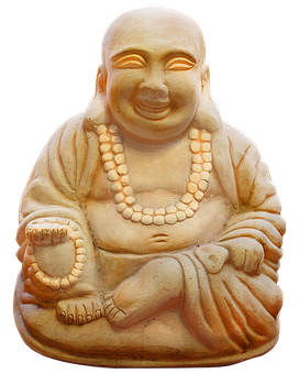 Laughing Buddha Statue PNG