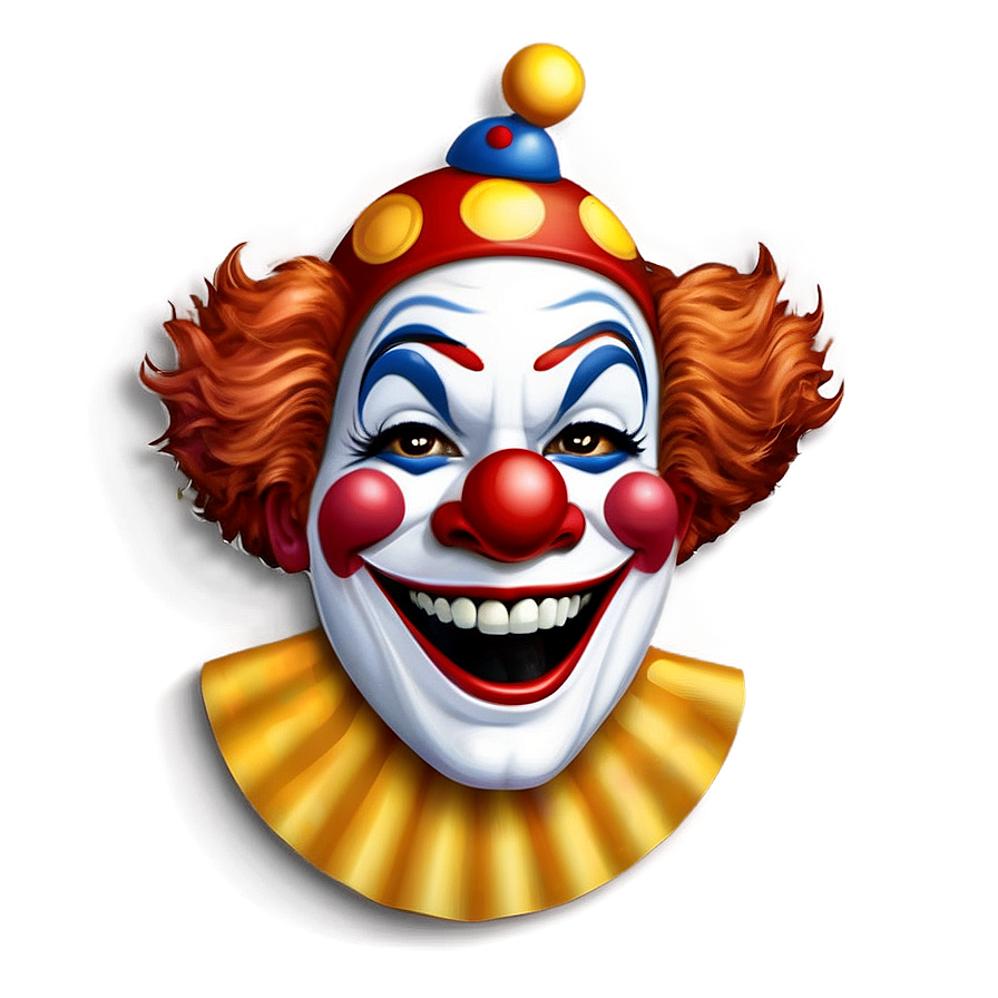 Download Laughing Clown Emoji Png Ftk92 | Wallpapers.com