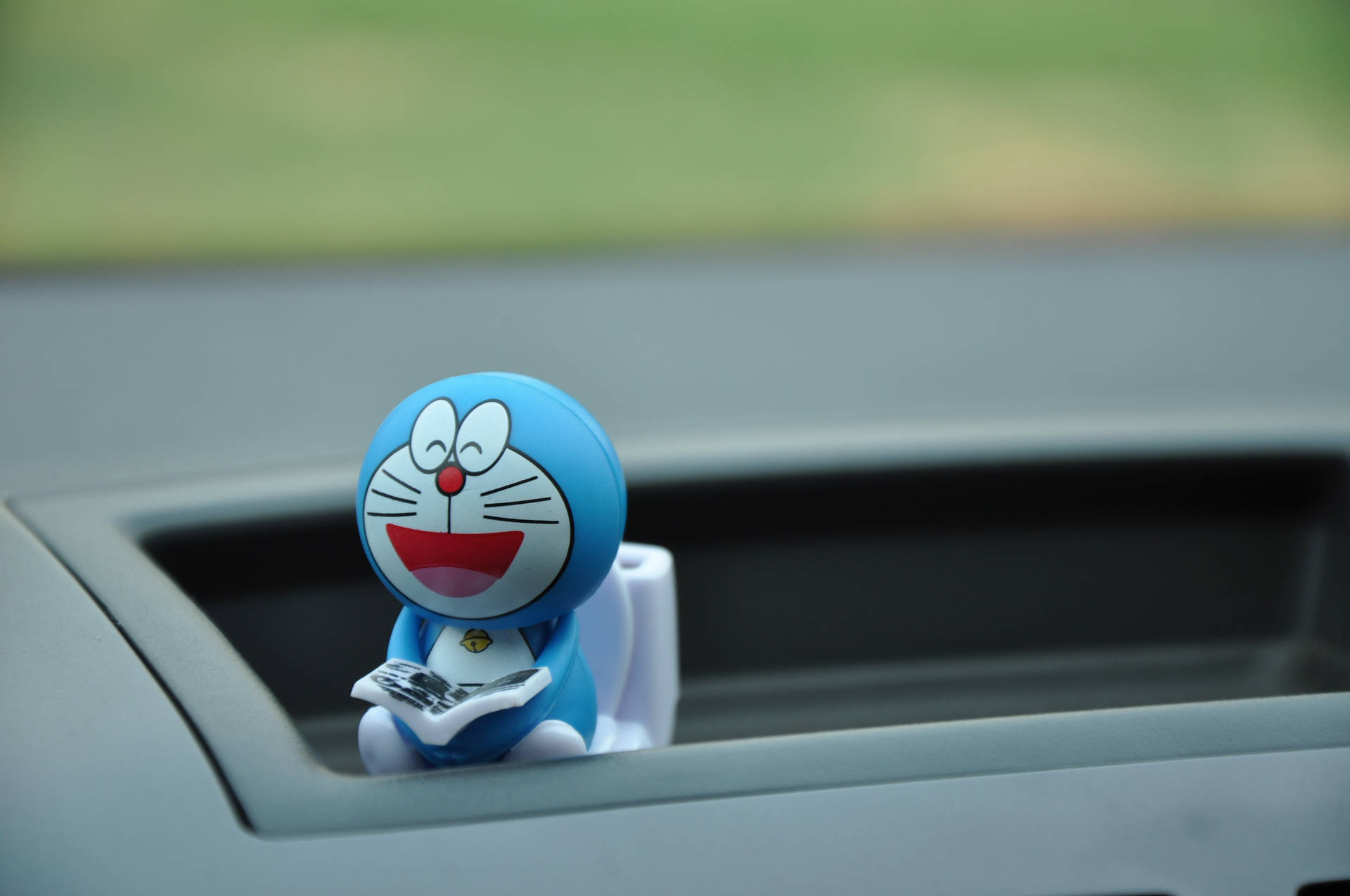 Laughing Doraemon 4k Background