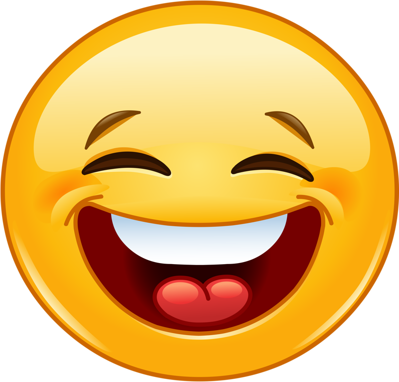 Laughing Emoji Graphic PNG