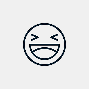 Laughing Emoji Graphic PNG