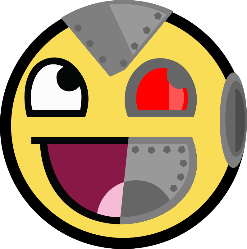 Laughing Emojiwith Patched Eyeand Mouth PNG