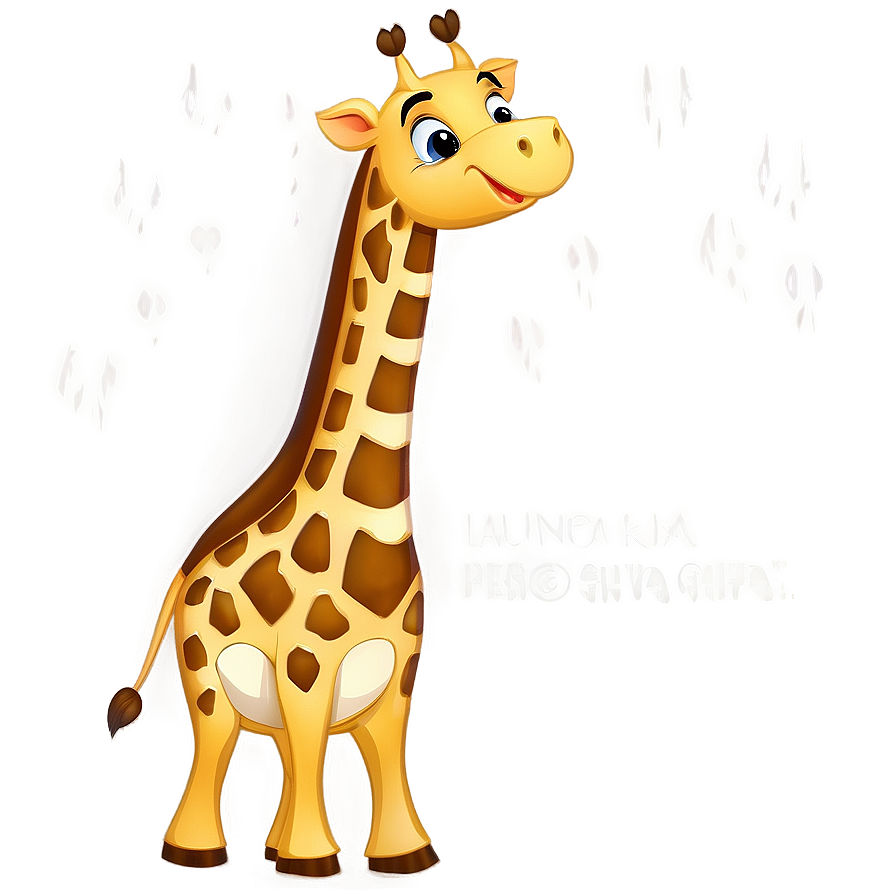 Download Laughing Giraffe Cartoon Png Ney