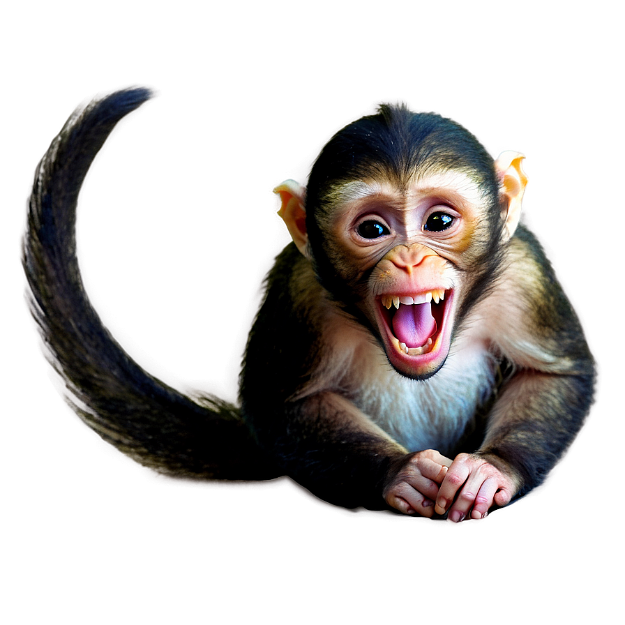 Laughing Monkey Design Png Oha PNG