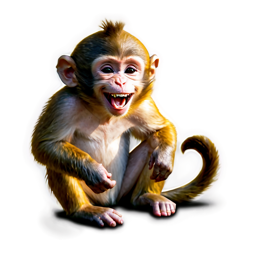 Laughing Monkey Png 05042024 PNG