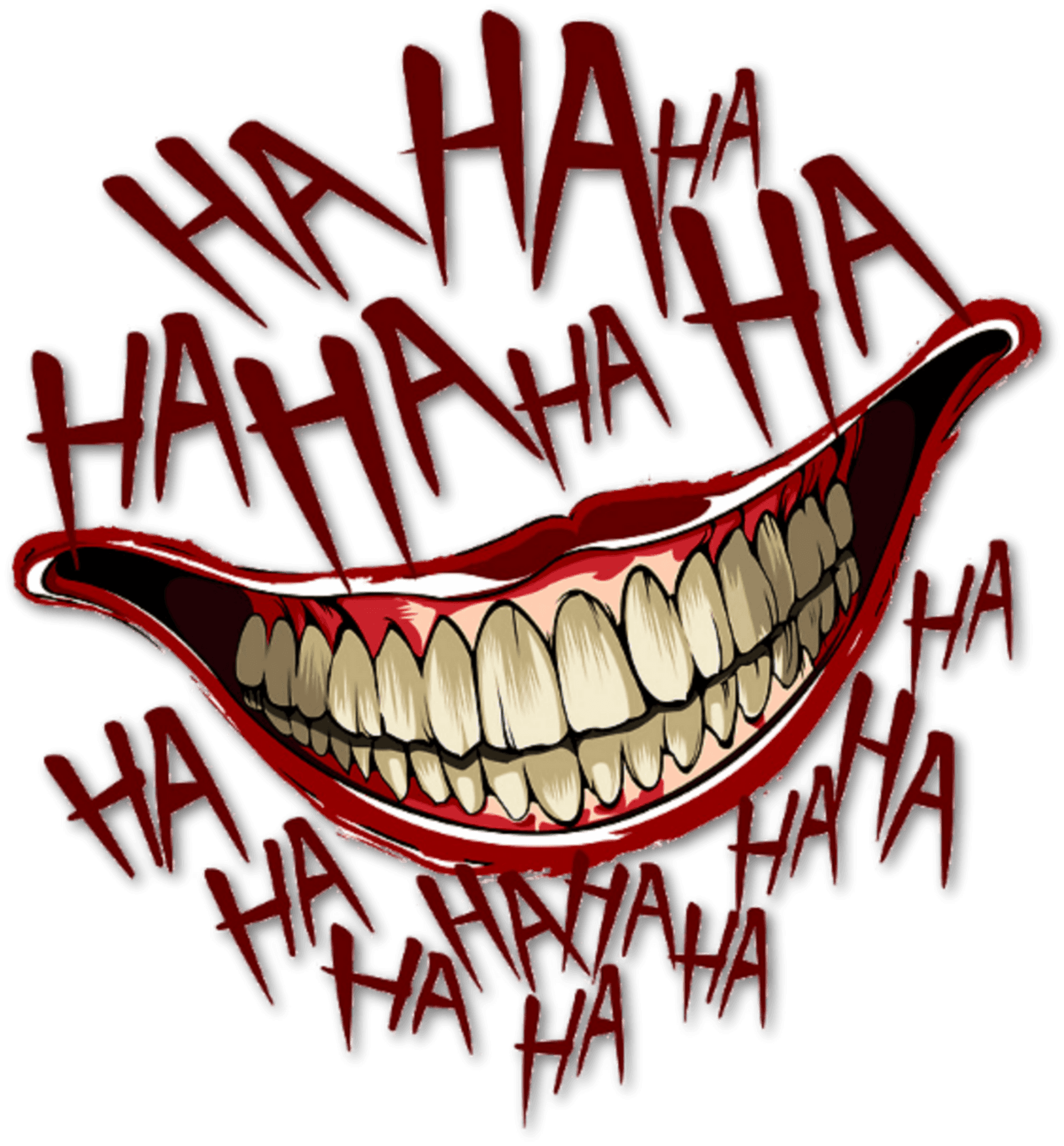 Laughing Mouth Comic Style Illustration PNG