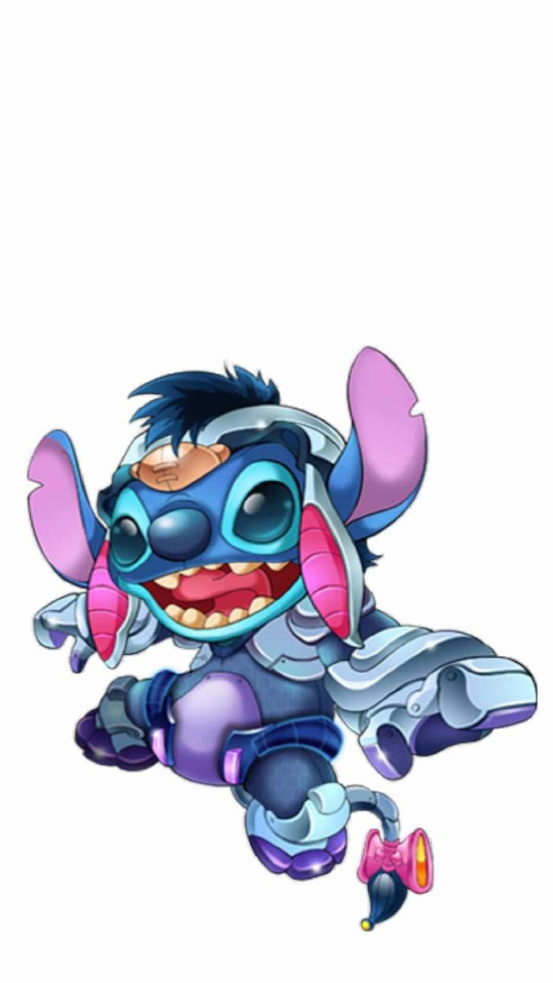 Laughing Stitch Cartoon Character Wallpaper