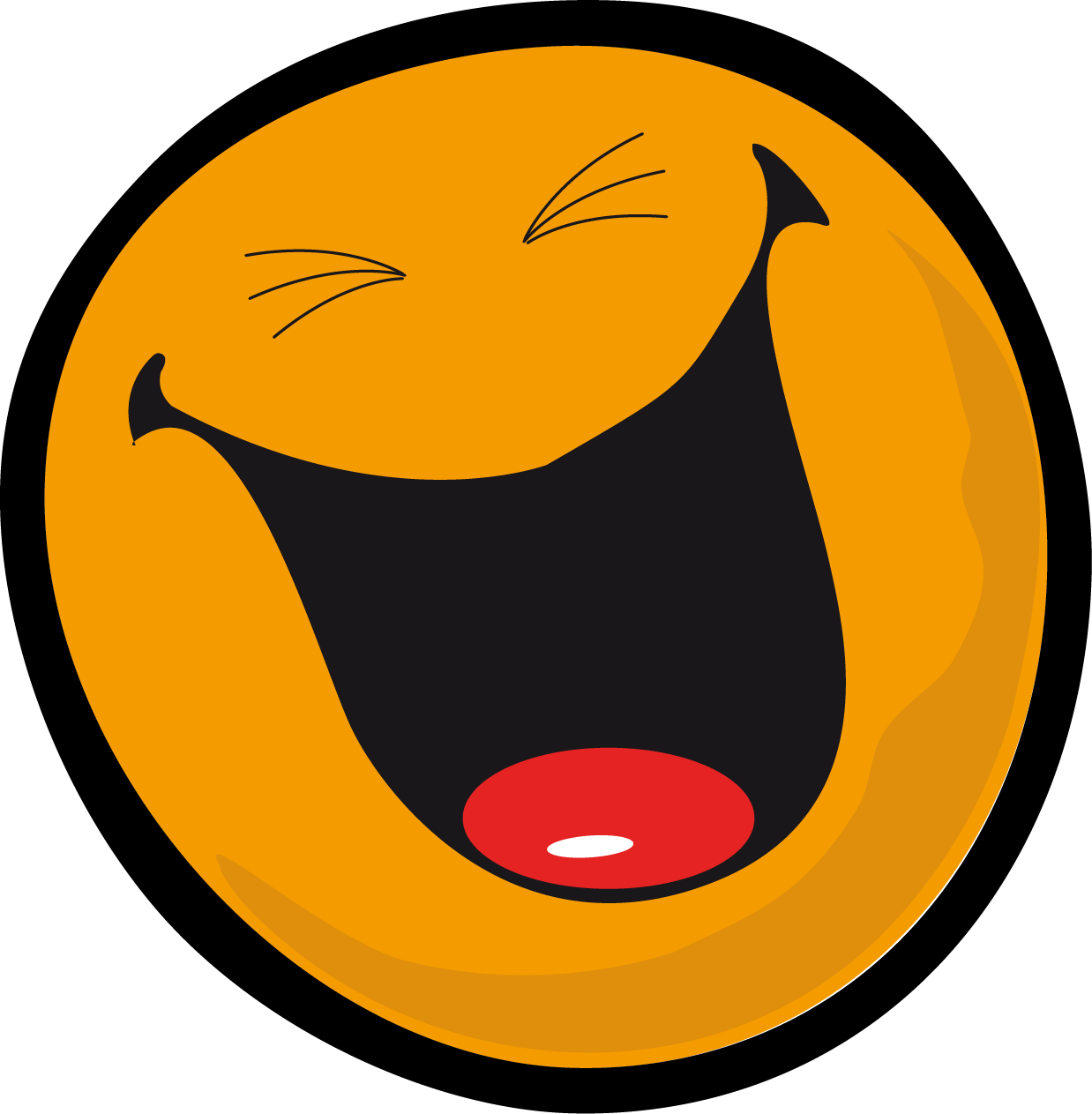 Laughing_ Emoji_ Graphic PNG