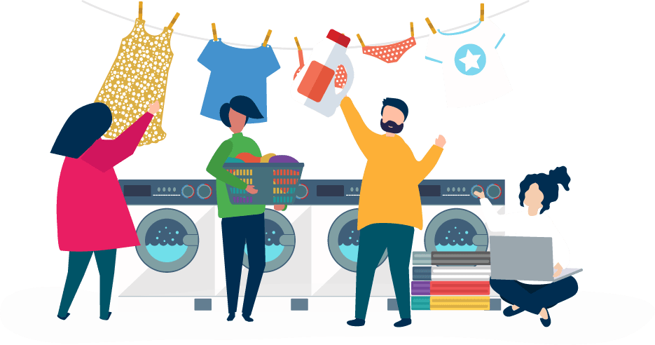 Laundry Day Activities PNG