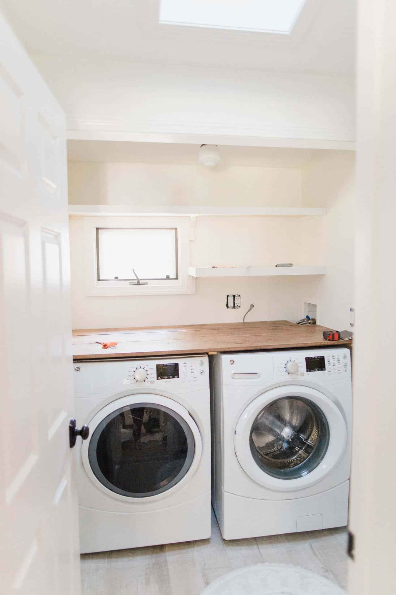 Natural Light Laundry Room Picture