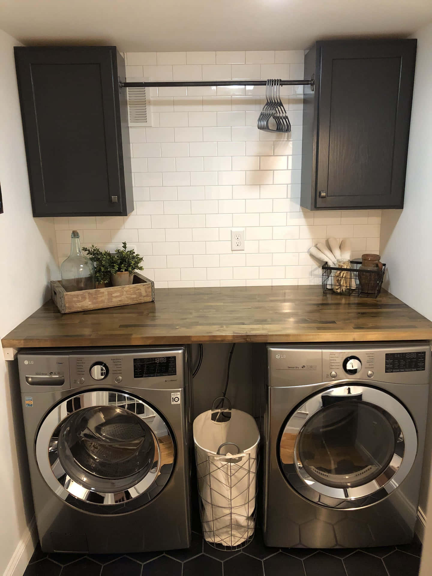 Industrial Laundry Room Picture