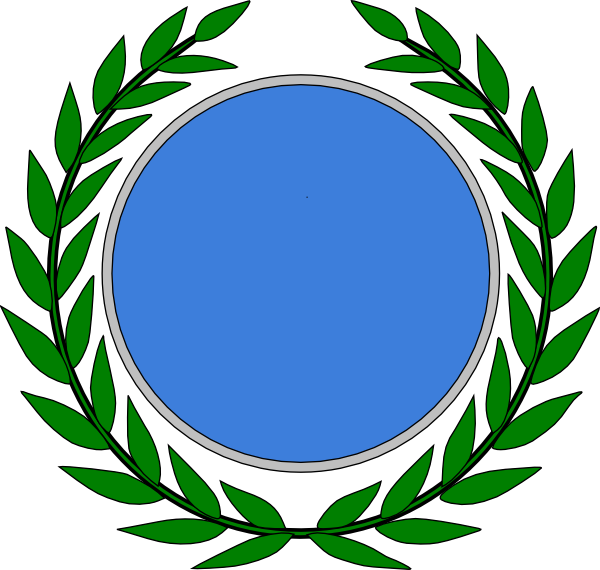 Laurel Wreath Emblem PNG