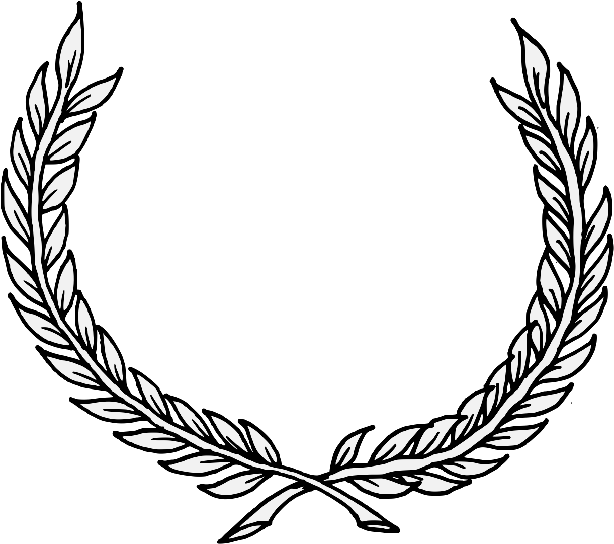 Laurel Wreath Vector Illustration PNG