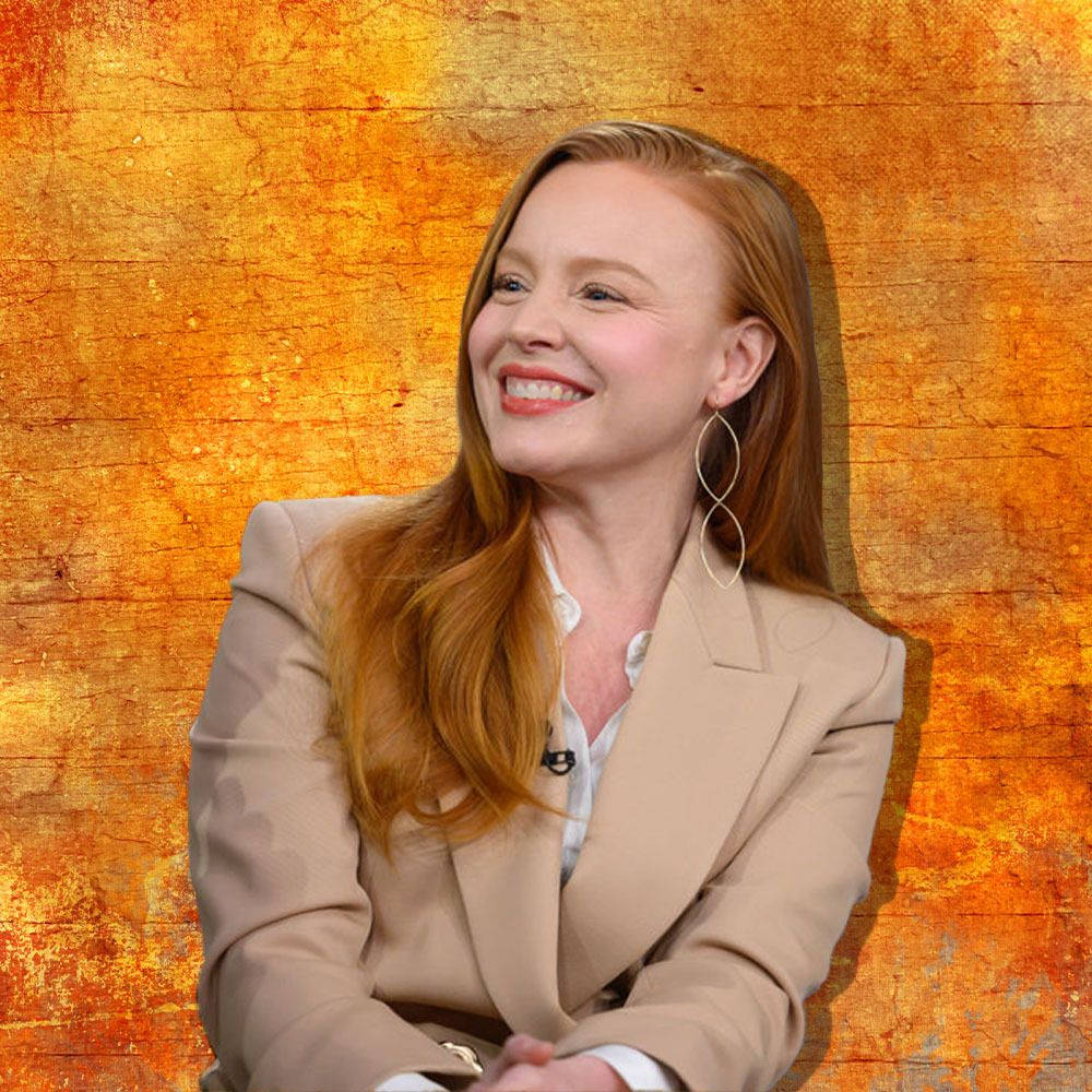 Lauren Ambrose appearing as guest on the Today Show. Wallpaper