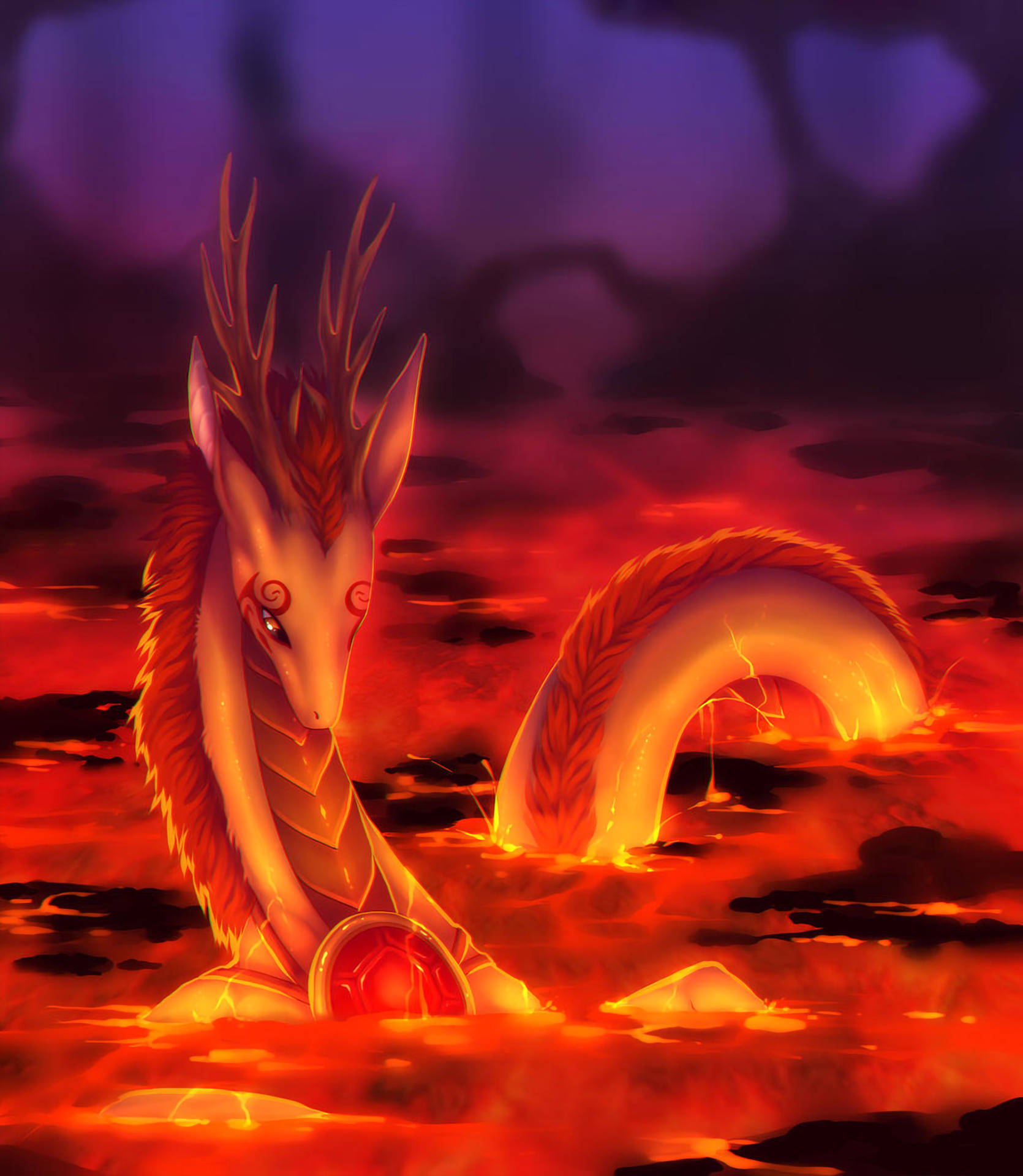 Lava Dragon Snake