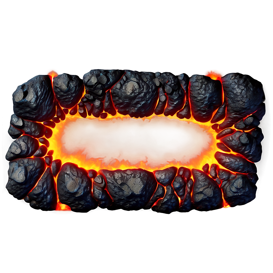 Lava Flow Border Png Wxe PNG