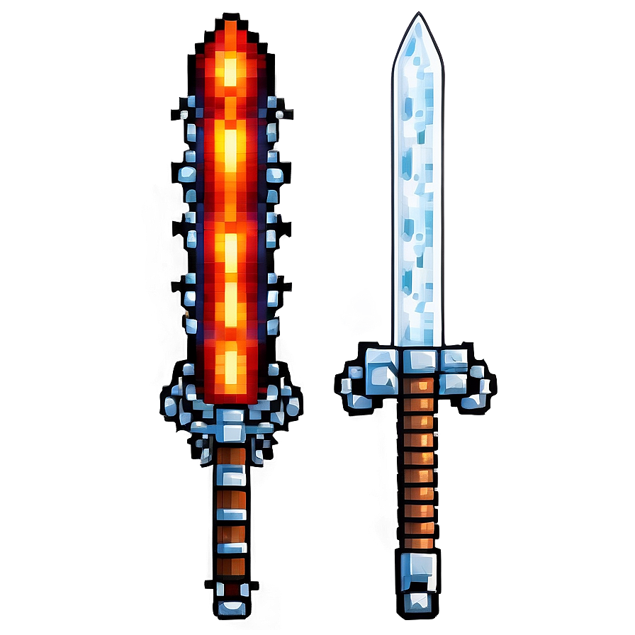 Lava Minecraft Sword Texture Png 47 PNG