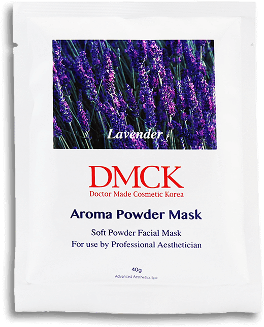 Lavender Aroma Powder Mask Package PNG