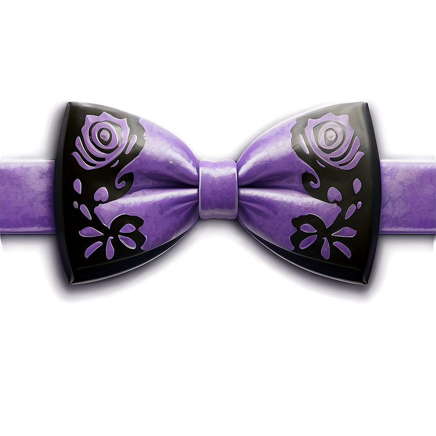 Lavender Bow Tie Png Qcw81 PNG