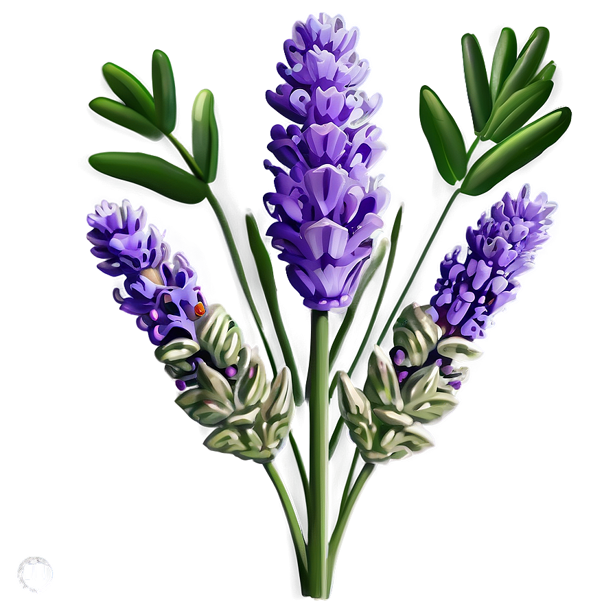 Lavender Essence Flower Png 06132024 PNG