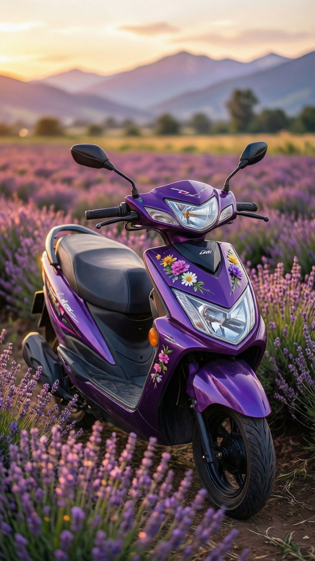 Campi di Lavanda per Sempre Sfondi