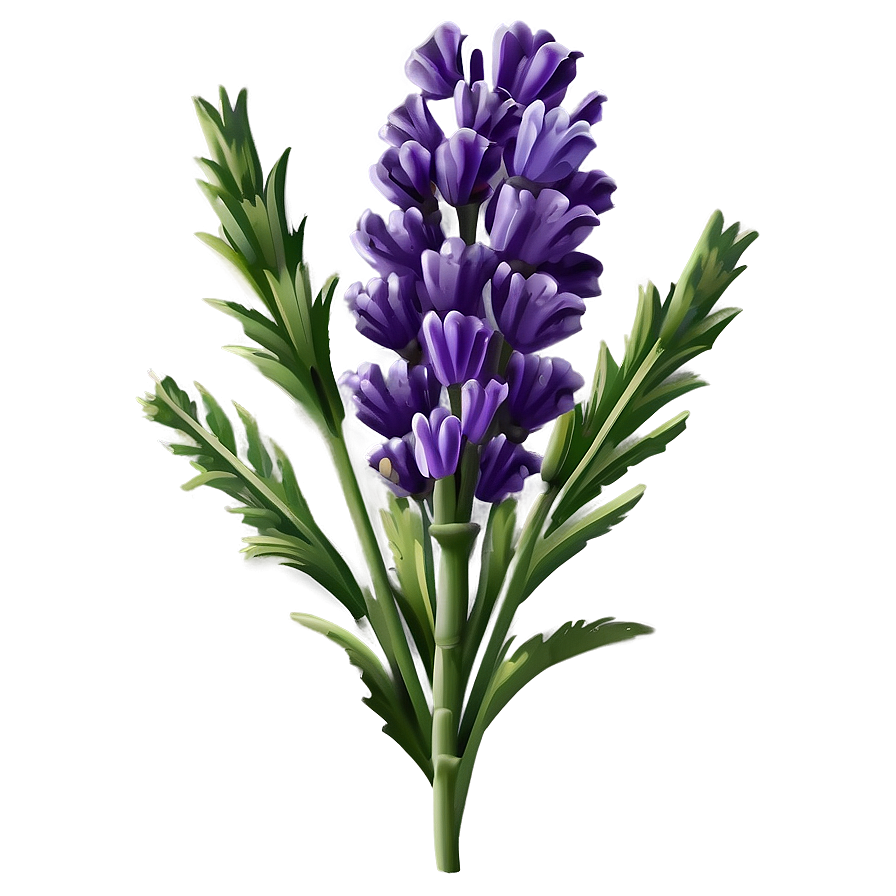 Lavender Flower Background Png 06132024 PNG