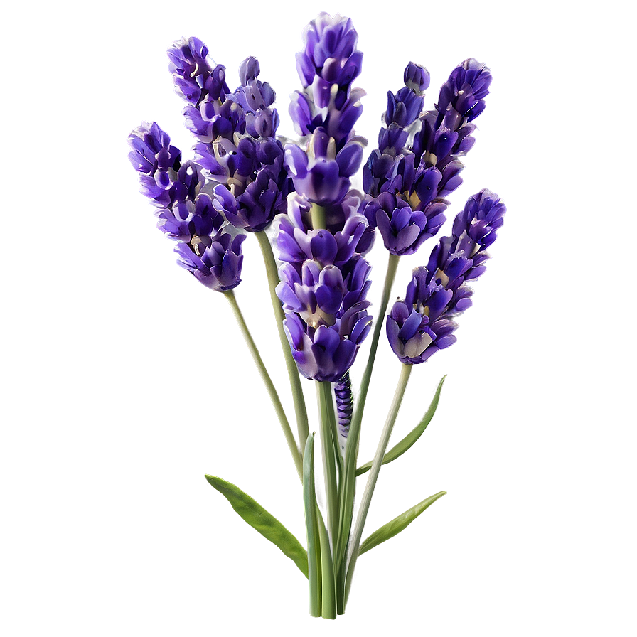 Lavender Flower Label Png 06272024 PNG