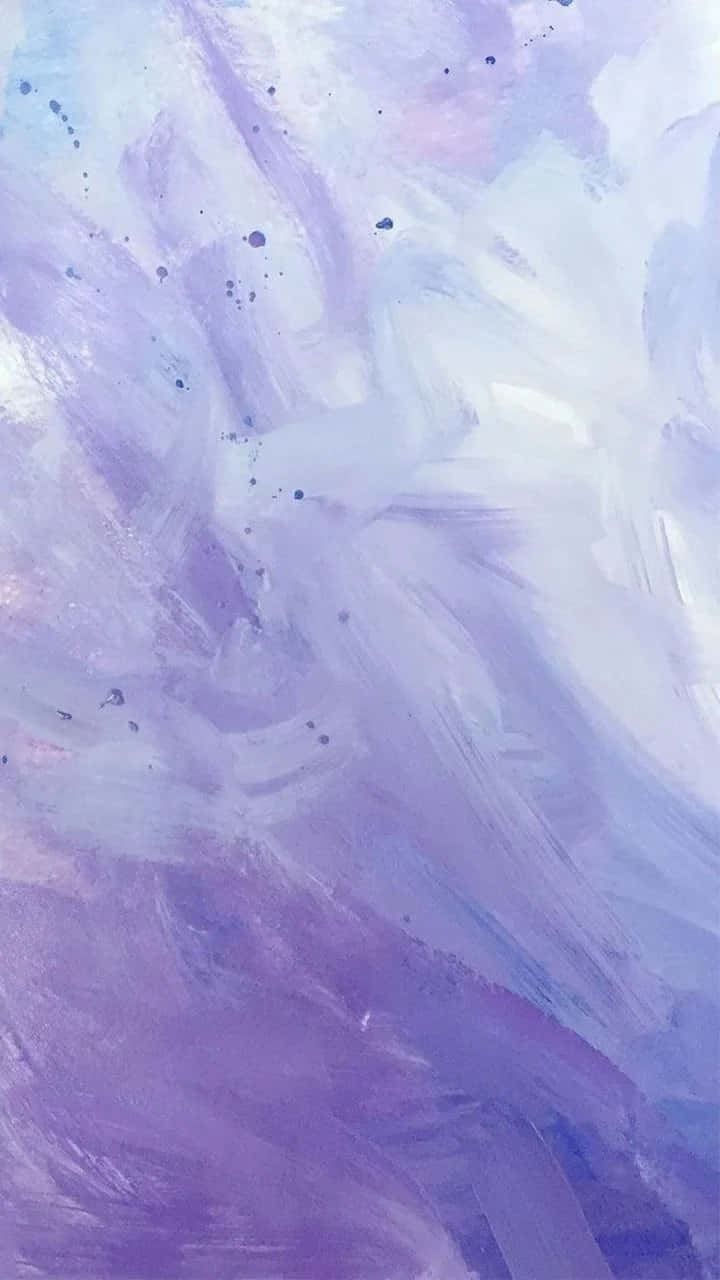 Brush Strokes Lavender Pastel Purple Aesthetic Background