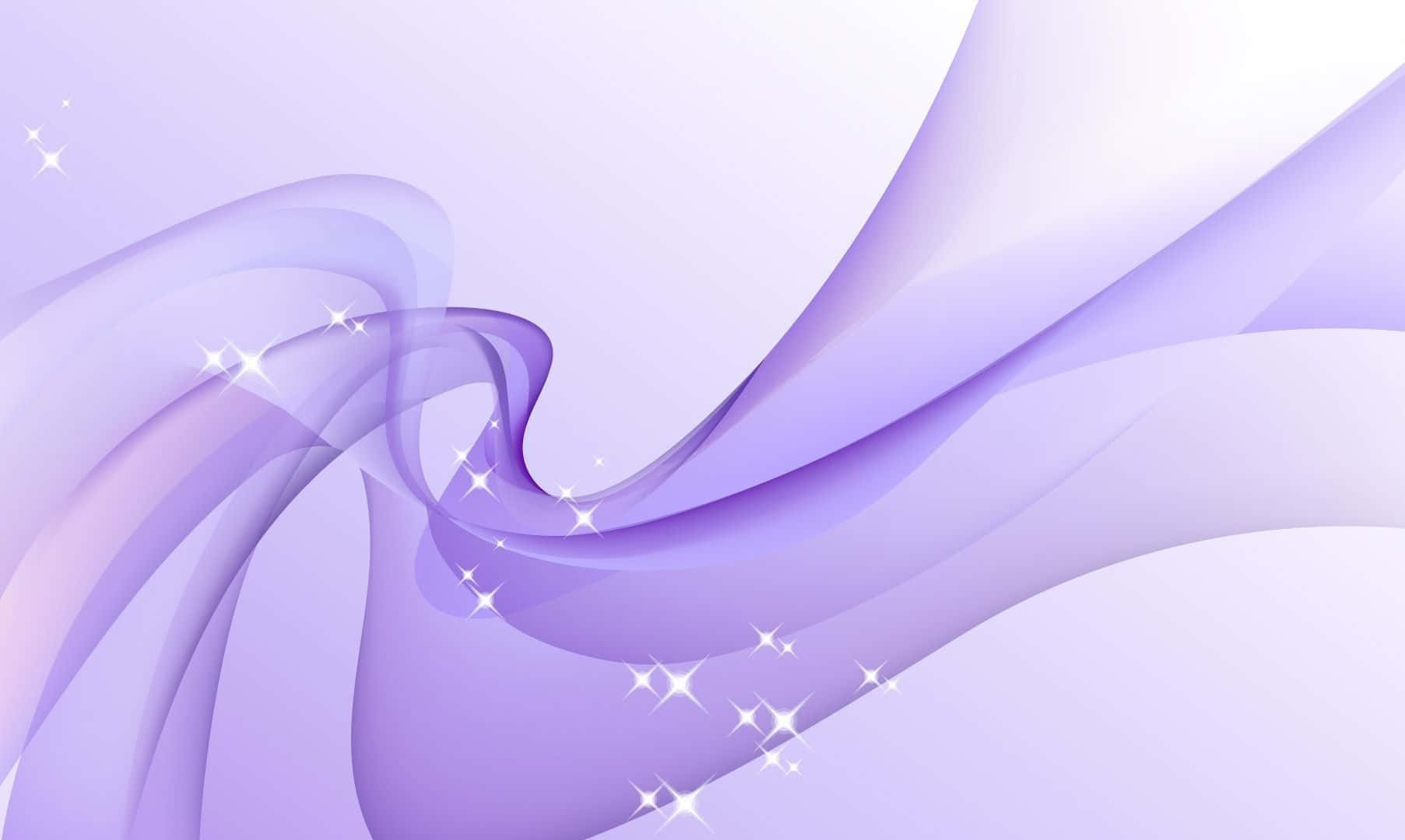 Lavender Purple Swirly Pattern Wallpaper