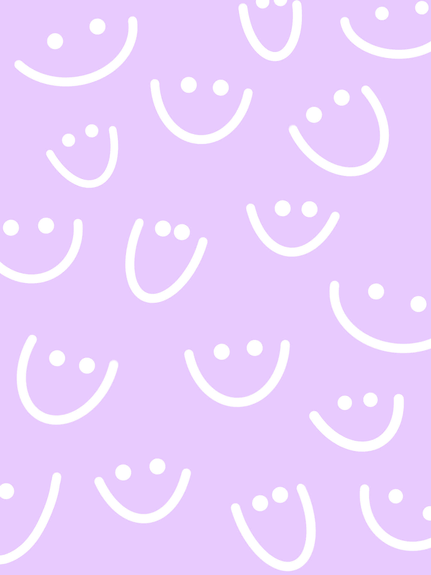 Lavender Smiley Preppy Pfp For Tiktok Wallpaper