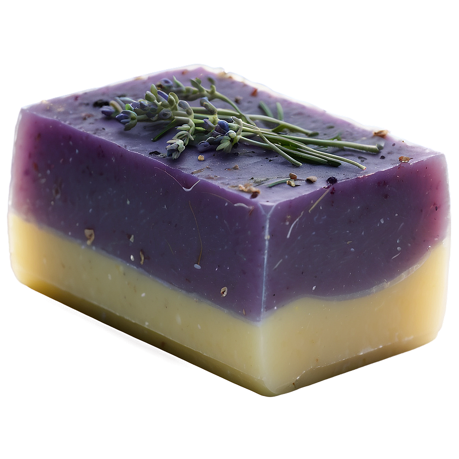 Download Lavender Soap Slice Png Mty23 | Wallpapers.com