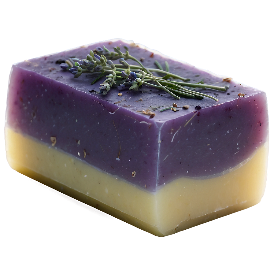 Lavender Soap Slice Png Mty23 PNG