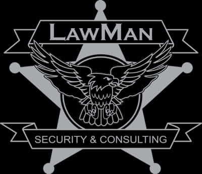 Law Man Security Consulting Eagle Logo PNG