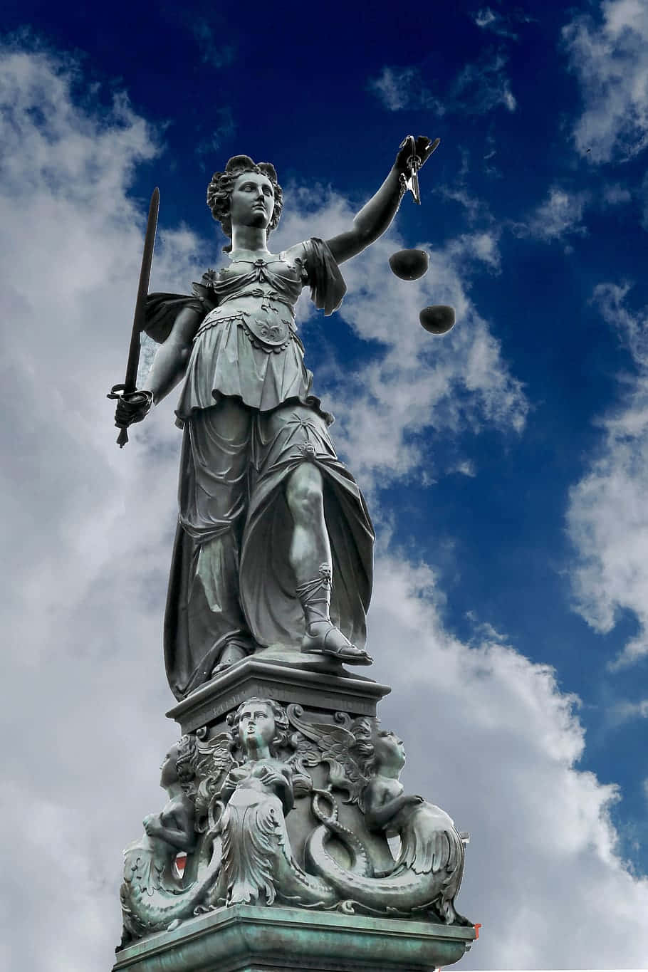 A Statue Of Justice
