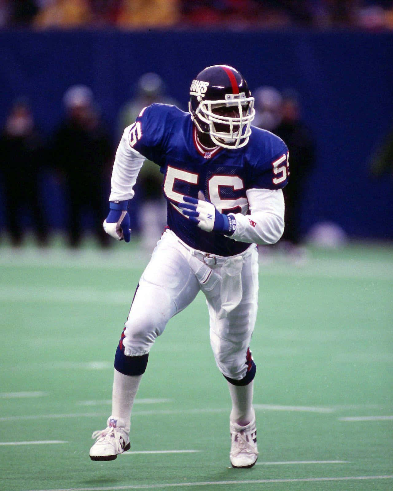 Lawrence Taylor Blue New York Giants Wallpaper