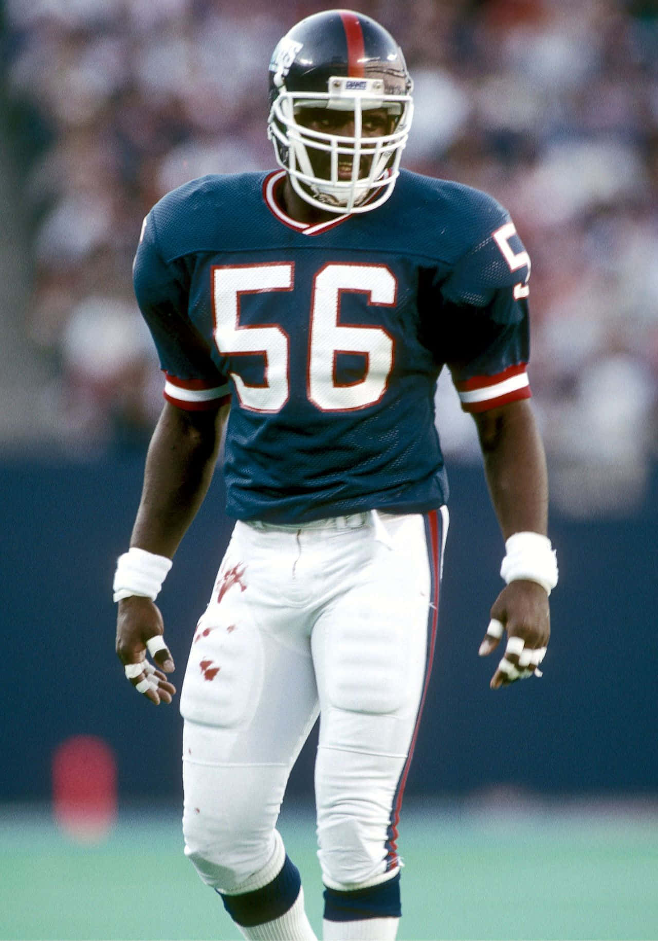 Lawrence Taylor Football Player Vintage Wallpaper