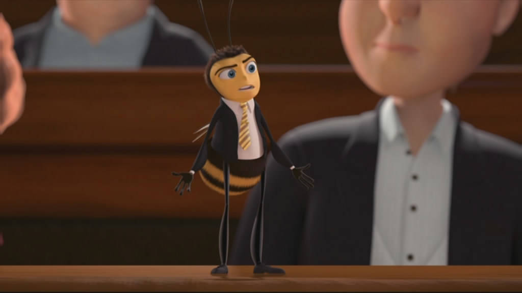 The Bee Movie - A Bee In A Suit Wallpaper